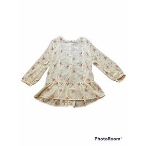 Pins & Needles Babydoll Top, S